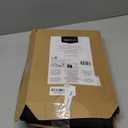 Amazon Basics Waterproof Dog Car Seat Cover, Scratch Proof Protector for Pet, Car Back Bench, 56 x 47 inch, Black