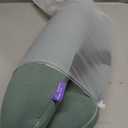 C CUSHION LAB Extra Dense Lumbar Pillow - Patented Ergonomic Multi-Region Firm Back Support for Lower Back Pain Relief - Lumbar Support Cushion with Strap for Office Chair, Car, Sofa - Wellness Green