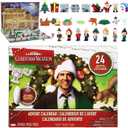 National Lampoons Christmas Vacation Advent Calendar 2025 New, National Lampoon Toy Figurine figure Christmas Gifts Contains 24pcs Xmas Tree Ornaments