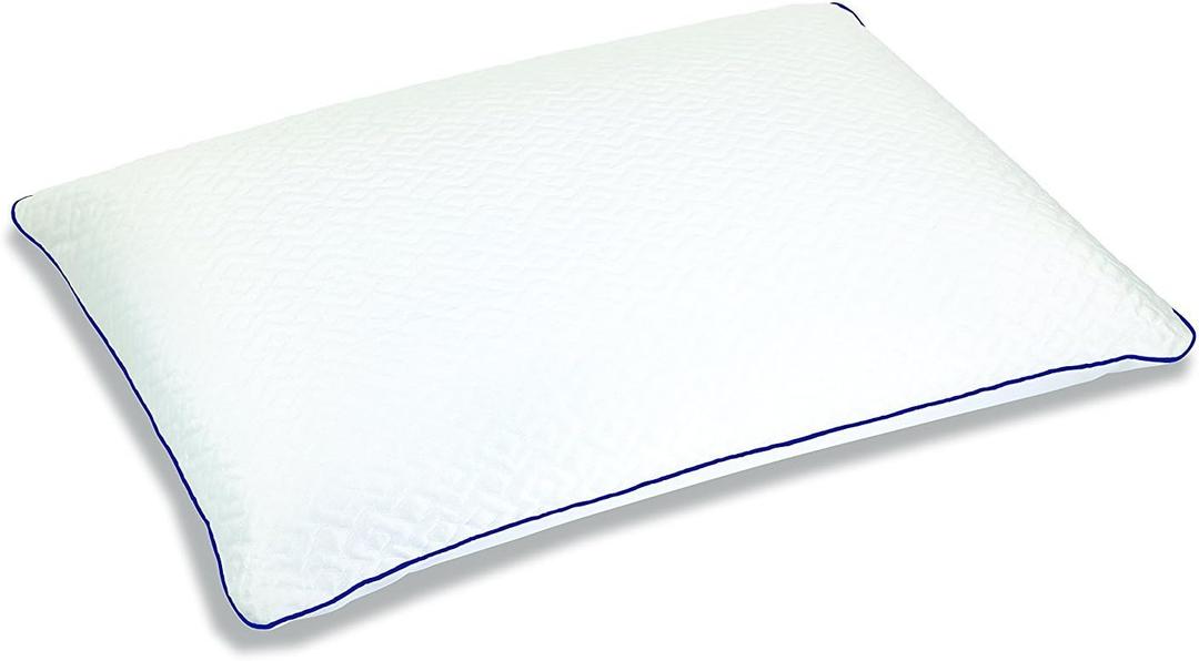 Sleep Innovations Forever Gel Memory Foam Pillow, Standard Size, Cool Touch Cover and Cooling Gel Memory Foam Core, Side, Stomach, and Back Sleepers, Medium Support