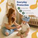 Baby Head Protector for Crawling Walking, Infant Helmet with Foam Bumpers, Adjustable Baby Helmet for Crawling Walking, Toddler Helmet - Head Protector for Baby Walking 12-36 Months.