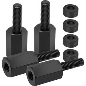 UTV Passenger Driver Seat Riser Lift up UTV Seat Replacement for Can Am Maverick X3 All Models 4/2pcs (2)