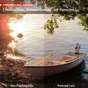 OOWLIT Replacement Lenses Compatible with Oakley Splinter Sunglass (Black)