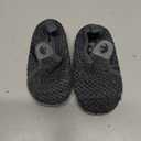 FEETCITY Baby Boys Girls First Walking Shoes Infant Sneakers Crib Shoes Breathable Lightweight Slip On Shoes (Dark Grey) 132