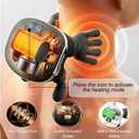 Neck Massager, Electric Neck and Back Massager with Heat, Simulated Human Hand Design Shoulder Neck Massage for Pain Relief and deep Tissue, Shiatsu Massage 4D Kneading, Gifts for Men Women