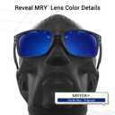 Mryok Replacement Lenses for Bose Rondo S/M - Options (Anti-seawater Corrosion Polarized - Pacific Blue)