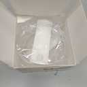 40 OZ Tumbler Lid Replacement Fit for Stanley Cup, 2 Pack Clear Replacement Lids Fit for Stanley Travel Tumbler, Spill Proof Tumbler Covers for Stanley Cup Accessories (Clear - White)