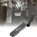 JL Dead Pedal, Gladiator Dead Pedal, Left Foot Rest Pedal, Driver Side Foot Rest Dead Pedal Pad Compatible with Jeep Wrangler JL/Gladiator JT 2018-2023 (NOT Fit for 4xe Model)