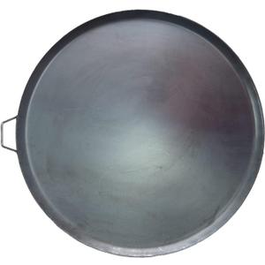 Comal Para Tortillas Grandes Redondo Para Estufas for Tortillas y Quesadilla Carbon Steel Heavy Duty Metal Handle (15.5 Inch)
