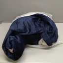 Bedsure GentleSoft Sherpa Fleece Blankets Queen Size for Bed - Thick and Warm Throw for Women and Men, Soft Fuzzy Plush Queen Blanket for Winter, Navy, 90x90 Inches