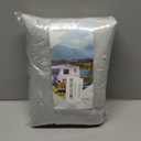 Explore Land Dog Crate Pan Cover with Fluffy Top and Waterproof TPU Lining, Washable Pan Enclosure Cover for 42 inch Pet Cage (Gray)