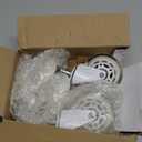 Office Chair Wheels Replacement Rubber Chair Casters for Hardwood Floors and Carpet, Set of 5, Heavy Duty Casters for Chairs Smooth & Silence Gliding Gaming Chair Wheels (White)