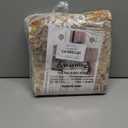 Madane Washable Area Rug 2x3, Small Entryway Rug Non-Slip Vintage Door Mat Indoor Entrance, Low Pile Floor Carpet for Inside Front Door Bedroom Kitchen Entry Laundry (2'x3', Turmeric/Grey)