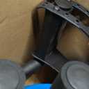 Folding Pedal Exerciser Mini Exercise Bike Under Desk Bike Pedal Exerciser for Arms and Legs Cardio Workout, Portable Desk Bike Peddler Machine for Sedentary Officer & Seniors