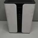 Home Dehumidifier with Drain Hose, (950 sq.ft) 95oz Quiet dehumidifier for Bedroom Bathroom, with Air Reusable Filter Indoor deshumidificador for Basement RV Closet (White&Black)