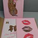 3 PCS Pink Cheetah Canvas Wall Art Pink Bow Painting Poster Fashion Leopard Wall Decor Cheetah Bow Pictures for Girls Living Room Bathroom Bedroom Home Decoration 12*16 in ( Stretched Canvas on A Wooden Frame)