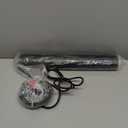 Modern Black Pendant Light Fixture for Kitchen Island, 1-Light Pendant Lighting, Lights Cord Adjustable, Matching GU10 lamp Holder,for Living Room Bedroom Dining Room, Wide Beam Angle(1 Pack)