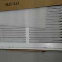 Steel Return Air Filter Grille,Return Vent Cover for Wall or Ceiling [Duct Opening Size] Removable Face/Door for 1 Inch Filters (14"W x 24"H Duct Opening)
