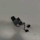 P1P P1S Hotend Kit with Fan for Bambu Lab P1 Series 3D Printer, Bambulab P1 Nozzle 0.4mm Assembly Hardened Steel with Fan, Thermistor, Ceramic Heater & Extruder Heating Block Replacement