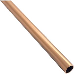 JoyTube Copper Round Tube, 3/4(19mm) OD x 43/64(17mm) ID 1mm Wall Thickness Straight Pipe Tubing for DIY Decorate Industry Architecture Refrigerator 12"(300mm) Length, 1pcs JoyTube Copper Round Tube, 3/4(19mm) OD x 43/64(17mm) ID 1mm Wall Thickness Straight Pipe Tubing for DIY Decorate Industry Architecture Refrigerator 12"(300mm) Length, 1pcs