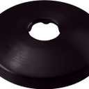Westbrass D128-50-62 1/2" Sure Grip Low Pattern Flange for Copper Pipe (5/8" OD), Matte Black (50-Pack)