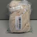 SwaddleDesigns Organic Transitional Swaddle Sack, Arms Up Swaddle with Half-Length Sleeves & Mitten Cuffs, Small, 0-3 Months, 6-14 lbs, Sand Dollar