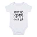 SproutJoy Grandma Bodysuit for Baby Grandma Baby Clothes I Love My Grandmas Loves Me Babies Clothes 6M