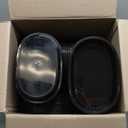 100 Pack Fast Food Baskets, 10.5 x 7 Inch Black Restaurant Tray Plastic Food Serving Baskets Bulk for Deli Serving, Chicken, Burgers, Picnics, Parties (100)