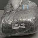 Crochet Pillow for Lap Support - Reading Pillow for Laptop with Extra Back Pillow for Support, Enlarged Gaming Pillow for Lap, Multi-Purpose Reading Pillow for Gaming/Working/Crocheting, Grey