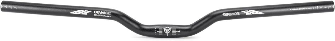 25.4 Bike Handlebar - 30mm, 55mm, 70mm, 90mm,120mm Riser Handlebar - 620mm Aluminium Alloy Mountain Bike Bicycle Handlebars (25.4-30mm Rise)