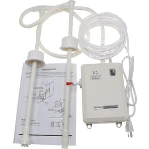 UD Bottled Water Dispenser Pump System Food Grade Self priming 110V 1GPM Suitable for Coffee Brewer Ice Maker Refrigerator Double tube 9inchinch x 4.6inchinch x 3inchinch