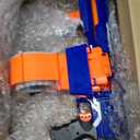 NERF Rampage N-Strike Elite Toy Blaster with 25 Dart Drum Slam Fire for Kids, Teens, & Adults, Large