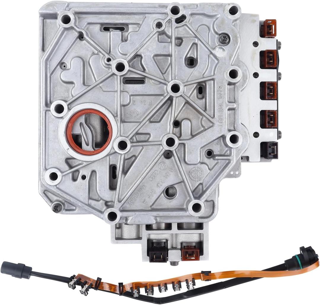 MISIOEK 01M Valve Body Automatic Transmission Cable Need Programming 01M325283A Compatible with 99-05 VW 2.0L Jetta Golf MK4 TDI Engine Beetle 4 Speed Automatic 01M325039F