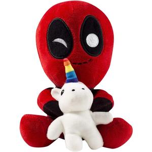 Marvel Deadpool Riding a Unicorn Plush