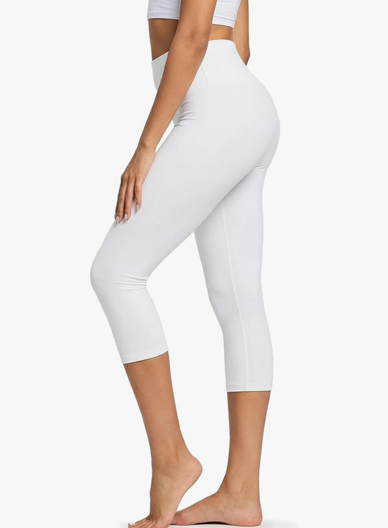 we fleece Women's Capri Leggings for Women Yoga Pants Women Workout Leggings Capri Pants Soft Women Yoga Leggings medium