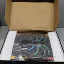 1600W Slim Underseat Car Subwoofer and Amp Package with RGB Beat-Synced Light, Individual Control for Low Pass/Gain/Boost Bass, Clean Loud Deep Bass Perfect for Truck/SUV/Jeep