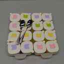 Pet Wet Food Container with Lids for Fridge,8-Pack Farmers Homemade Silicone Dog Food Container with Scoop,1.1oz Each, Keeps Wet Can Food Fresh, Odor-Resistant,Freezer, Microwave & Dishwasher Safe