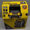 STANLEY J5C09 1000 Peak Amp Automotive Jump Starter, Portable Power – 2.1A/10W USB Port, 12V Outlet, 120 PSI Air Compressor for Tires, Bikes & Sports Equipment