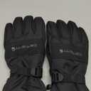 Carhartt Men's Waterproof Insulated Knit Cuff Glove (Large, Black)