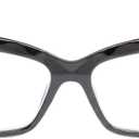 Focus Series Reading Glasses for Women - Full Rim, Polycarbonate & Metal, Includes Case, Cleaning Cloth (Black)