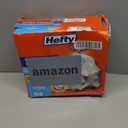 Hefty Ultra Strong 13 Gallon Trash Bags, Tall Kitchen Trash Bags 13 Gallon Size, Drawstring Closure, Continuous Odor Control, White, Clean Burst Scent, 110 Bags