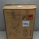 Gromast Gravity Folding Baby Stroller - Portable Travel Toddler Stroller w/Adjustable Backrest, Canopy & Cup Holder, Lightweight and UV Protected, One-Hand Automatic Folding - Green