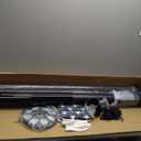 Flag Pole for Outside House, 25 FT Heavy Duty 45K PSI & 95 HBW Hard Aerospace Aluminum Flagpole Kit, Unbending Outdoor In-Ground Flag Poles with 3x5 American Flag for Yard, Residential or Commercial (Black)