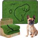 Qeils Reusable Puppy Pads, Washable Pee Pads for Dogs 2 Pack Durable Absorbent Leakproof Dog Training Pads for Home or Travel, Non-Slip Wee Wee Pads Potty Pads 36"x24"