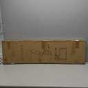 NUR 43.3" Modern Floor Lamp, Ring Standing Lamp, Dimmable, Metallic Feel, Artistic Trendy Design, Energy-Saving, Touch Switch, Ideal for Home, Office, Eco-Friendly