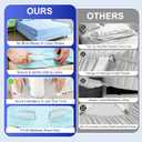 Bed Lock Sheet Holders Fit All Sheet Size, New Upgrade Sheet Straps Keep Sheets Firm & Tight, Bed Fitted Sheet Holder for Corners, Sheet Clips, Mattress Sheet Holder Strap, Sheet Secure Lock Fasteners