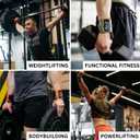 WARM BODY COLD MIND - Weightlifting Wrist Wraps for Cross Training, Powerlifting, Deadlift, Gym, Workout, Exercises & Fitness, Heavy-Duty Wrist Support, Thumb Loop (12" Red Chili)