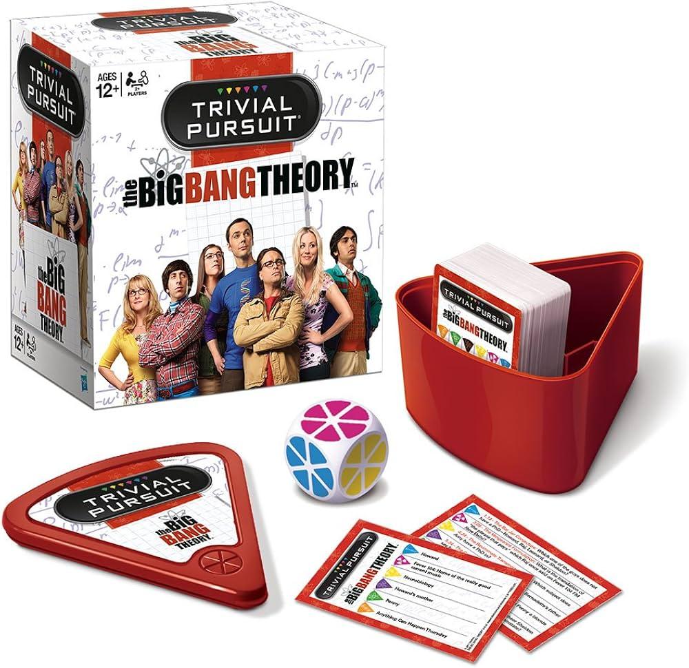The Big Bang Theory Trivial Pursuit Board Game: 600 Questions, 2+ Players, Ages 14+