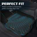 Floor Mat & Cargo Liners for 2012-2017 Toyota Camry (Not Fit Hybrid) All Weather Protection TPE Rubber Full Set Floor Liners & Trunk Mat 2017 Camry Accessories