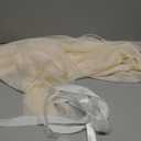 Lookein 10 Feet Champagne Chiffon Table Runner Sheer Wedding Table Cloth 29x120 Inches Rustic Wedding Decorations French Chiffon Table Runner